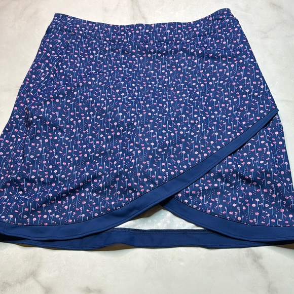 Peter Millar Ladies Laura Wrap Performance Skort - Picture 1 of 5